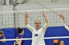 Volleyball vs Emerson  Wheaton College Women's Volleyball vs Emerson College. - Photo by Keith Nordstrom : Wheaton, Volleyball, VB2019